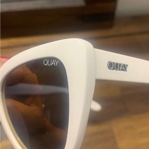 Stray Cat White quay cat eye sunglasses, brand new